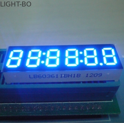 Giá tốt. Siêu sáng màu xanh 6 chữ số 7 phân đoạn LED hiển thị 0,32 inch với bề mặt màu đen trực tuyến