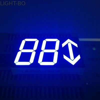 Siêu sáng màu xanh 0.80 Inch Arrow Led Hiển thị 3 chữ số cho Set - Top Boxes