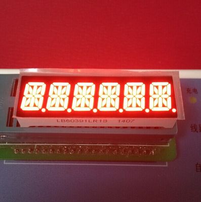 Giá tốt. Super Bright Red 6 Digit 10mm 14 Segment LED Display Common Anode Cho Máy Taxi trực tuyến