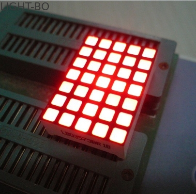 Chống thấm 5x7 Dot Matrix Led Quảng trường hiển thị với độ sáng cao