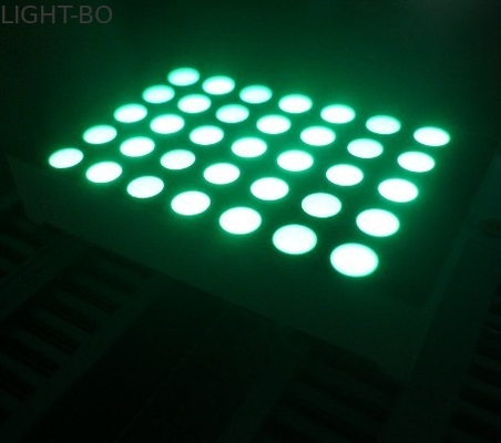 Giá tốt. Màn hình ma trận LED tròn 5 X 7 màu trắng / đỏ / xanh dương / xanh lục cho quảng cáo trực tuyến