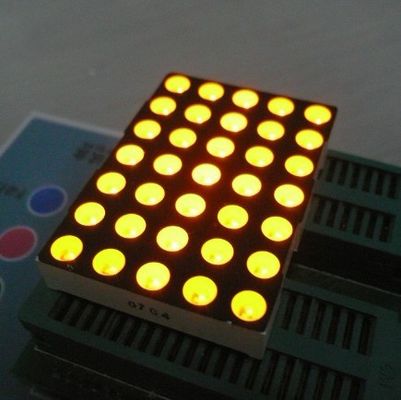 Màn hình hiển thị Led Matrix 5x7 mm siêu sáng màu vàng rực rỡ cho các dấu hiệu di chuyển