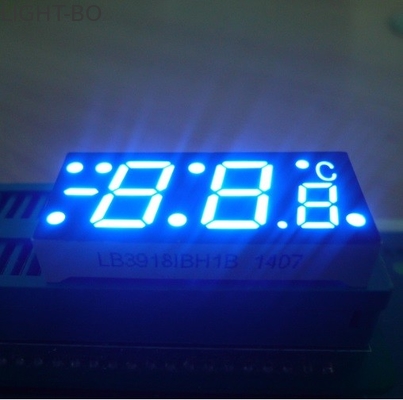 Giá tốt. Tùy chỉnh cực kỳ màu xanh chung anode Bảy Segment Led Hiển thị Áp dụng cho điều khiển nhiệt độ kỹ thuật số trực tuyến