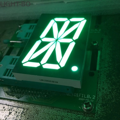 Màn hình LED đơn số 16 màu xanh lục thuần khiết cho bảng đọc kỹ thuật số