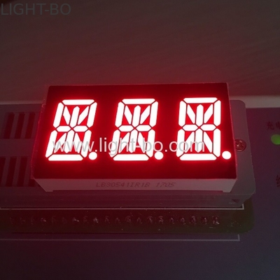 Ultra Red 0,54 Inch Ba chữ số 14 Màn hình Led chữ và số