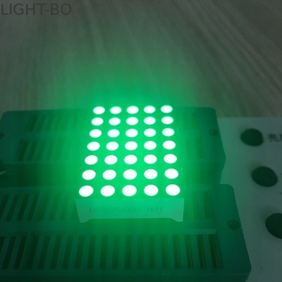 Hàng Cathode Cột Anode 5 x 7 LED Dot Matrix Hiển thị 3mm cho hội đồng quản trị Mesage