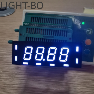 Tùy chỉnh màn hình LED màu trắng bốn chữ số 7 phân đoạn cho lò vi sóng