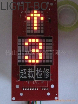 Giá tốt. Thường xuyên Cathode 3mm Red Dot Matrix LED Display Panel Segment Led Display Cho thang máy trực tuyến