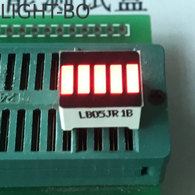 Giá tốt. Màu đỏ Anode năm phân đoạn dẫn đèn thanh phân đoạn dẫn màn hình cho pin trực tuyến