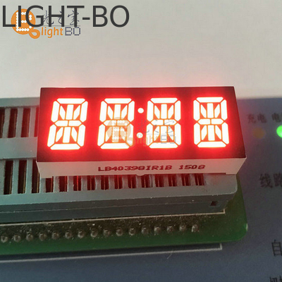 Ultra Bright Red 0,39 inch Anode 4 Digit 14 Segment LED Display