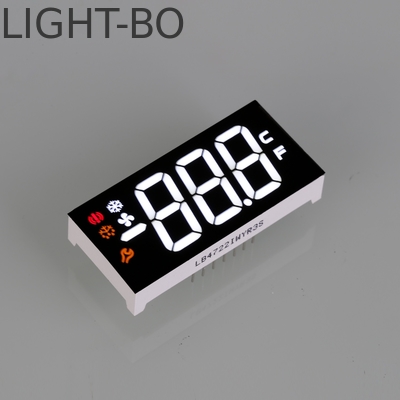 Ultra Bright White 3digit Seven Segment LED Display cho bộ điều khiển nhiệt độ