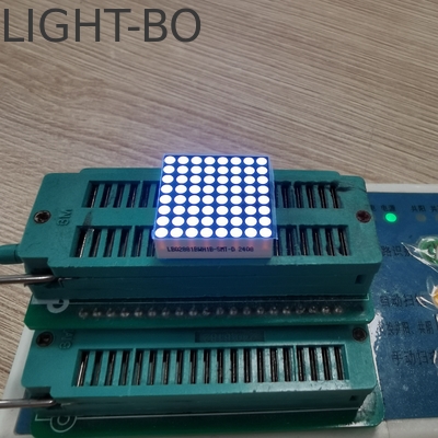 Giá tốt. Màn hình LED màu trắng sáng 2mm 8X8 Dot Matrix màn hình LED phân đoạn màn hình LED trực tuyến