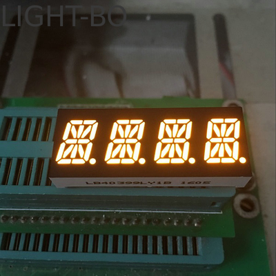 Màn hình LED ba chữ số chữ số 20mA Tiêu thụ điện thông qua loại lắp đặt lỗ Màn hình sáng và rõ ràng