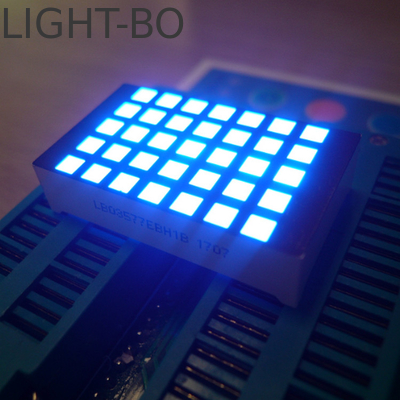 Màn hình LED 5x7 Dot Matrix sáng cao với tốc độ làm mới cao và -20 °C đến 70 °C