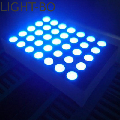 5x7 Dot Matrix LED Display Forward Current 12-15mA/LED 5V Điện lực cho đèn cảnh báo xe khẩn cấp