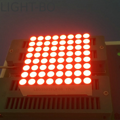 3mm Red Dot Matrix LED Display 32x64dot AC100-240V Input 18PIN Ít hơn 600W/m2 tiêu thụ điện