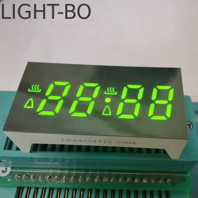 Giá tốt. Màu vàng màu xanh lá cây Anode tùy chỉnh 7 phân khúc màn hình LED cho điều khiển lò hẹn giờ trực tuyến