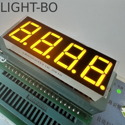Giá tốt. Ultra Bright Amber 4 Digit 14.2mm 7 Segment LED Display Common Anode Để kiểm soát nhiệt độ trực tuyến