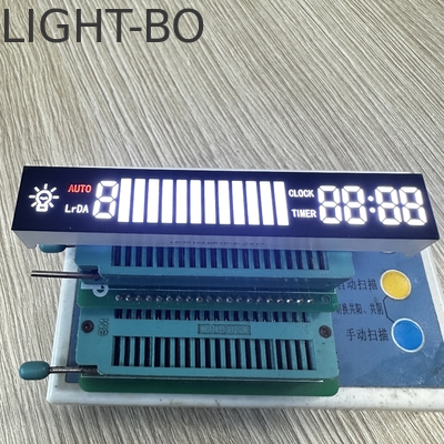 Ultra sáng màu trắng/màu đỏ phổ biến CATHODE CUSTOM 7SEGMENT màn hình LED cho đầu bếp