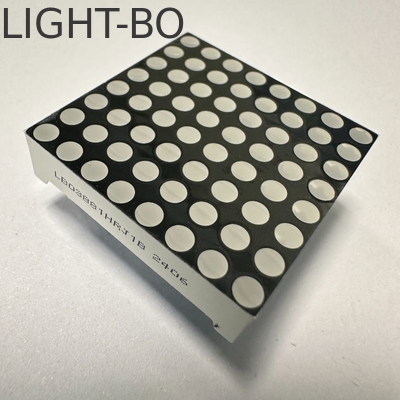 Bi-Color Đỏ / Xanh 3mm 8 * 8 DOT Matrix Stabler Performance Common Anode LED Display cho các dấu hiệu chuyển động
