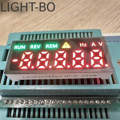 Giá tốt. Màn hình LED màu đỏ sáng / xanh lá cây / hổ phách tùy chỉnh 5 chữ số bảy phân đoạn cho điều khiển công nghiệp trực tuyến