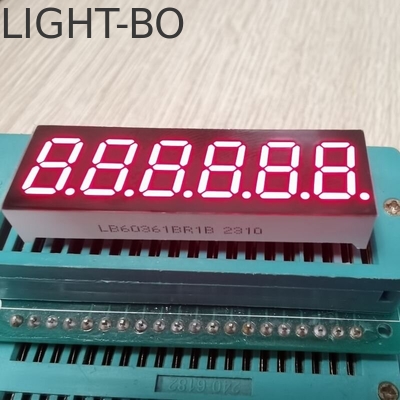 Giá tốt. Màn hình LED màu vàng 6 chữ số 0,36 inch 7 phân đoạn, được sử dụng rộng rãi cho bảng điều khiển trực tuyến