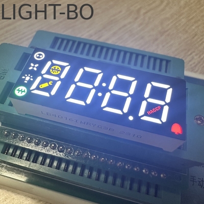 Hiển thị LED đa màu 4 chữ số 7 phân đoạn Common Anode cho bảng điều khiển tủ lạnh