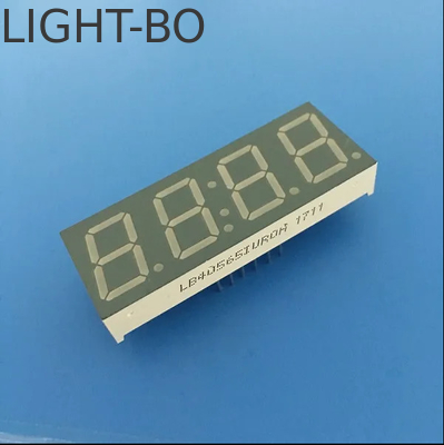 Màn hình LED màu đỏ 4 chữ số 7 phân đoạn cathode chung cho thiết bị chạy thể dục