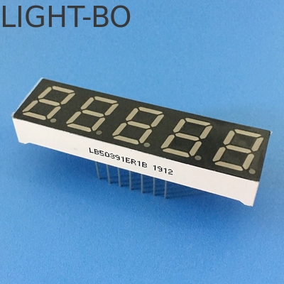 Giá tốt. Super Bright Red 7 Segment LED Display 0,39 inch 5 chữ số Common Anode cho Bộ chuyển đổi tần số kỹ thuật số trực tuyến