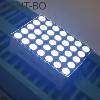 Ultra Bright White 0,7 inch 1,9mm 5 X 7 Dott Matrix LED Display