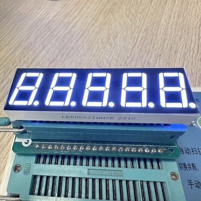 Giá tốt. Màn hình LED 7 đoạn 5 chữ số 0.56 inch Trắng siêu sáng với Anode chung cho Điều khiển quy trình trực tuyến