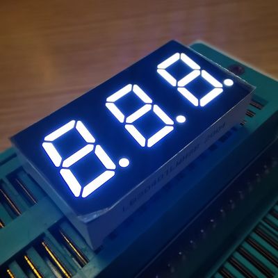 Ultra Bright White 7 Segment LED Display Ba chữ số Anode chung