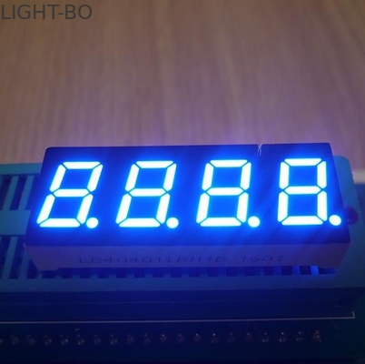 Bảng điều khiển công cụ 0.4 inch 4 chữ số 7 đoạn hiển thị Led siêu sáng màu xanh phát ra màu