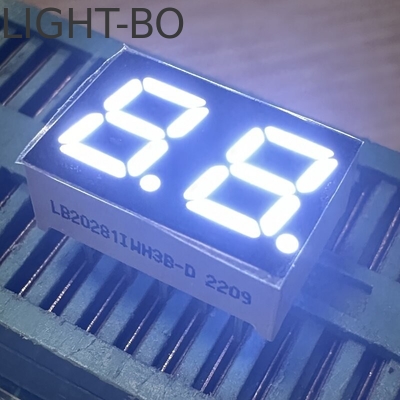 Màn hình LED màu đỏ sáng cao 2 chữ số 7mm 7 phân khúc Kháng phổ biến cho các thiết bị gia dụng