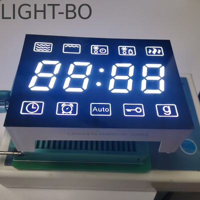 Hiển thị đèn LED màu trắng 7 độ sáng của Ultra Bright