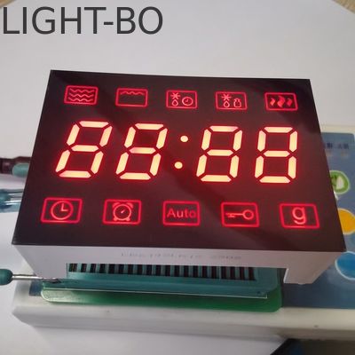 Thường Anode Ultra Bright Red 7 Segment LED Display 4 Digit Fo Microwave Control
