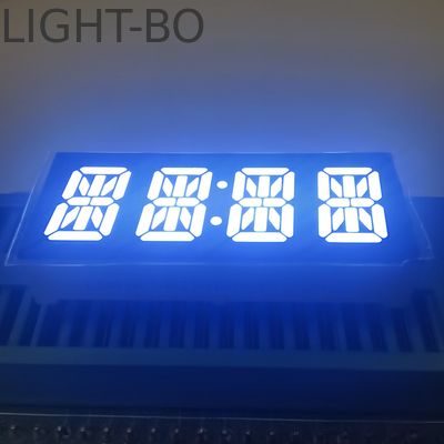 4 chữ số 0,39 inch Công thức 14 phân đoạn Ultra Bright White LED Clock Display