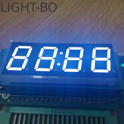 Ultra White 4 Digit 7 Segment LED Clock Display Công thức thông thường cho Digital Timer