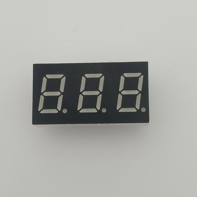 Triple Digit 0.4inch 7 Segment LED Display Màu vàng Common Anode