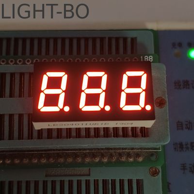 0.4 inch Ultra Bright Red 7 Segment LED Display Ba chữ số Common Anode
