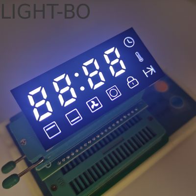 Ultra Bright White Common Cathode Custom Seven Segment Oven Led Display Để điều khiển lò
