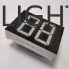 Màn hình LED Anode thông thường cực sáng Đỏ 20mm Trắng 2 chữ số 7 phân đoạn