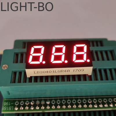 Giá tốt. 0.4in CC 3-digit 7-Seg LED, màn hình màu đỏ cực sáng cho chỉ số nhiệt độ trực tuyến