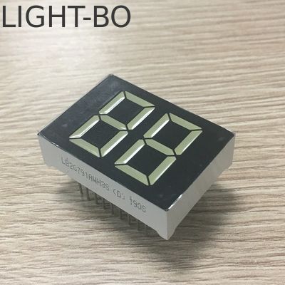 Giá tốt. Màn hình LED 20mm màu trắng 2 chữ số 7 phân đoạn cho máy nước nóng kỹ thuật số trực tuyến