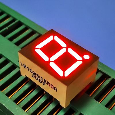 Màn hình LED siêu sáng màu đỏ một chữ số 0.39 inch 7 đoạn cho bảng điều khiển
