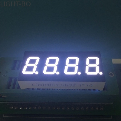Giá tốt. Ultra White 0,4 inch 4 chữ số 7 Màn hình LED hiển thị Cathode chung cho bảng điều khiển trực tuyến