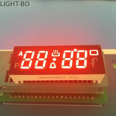 Màn hình LED siêu đỏ tùy chỉnh Anode chung 4 chữ số 7 phân đoạn DIP loại pin