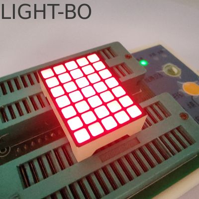 5 * 7 Square DOT Matrix LED Display Super Bright Red cho chỉ số sàn thang máy