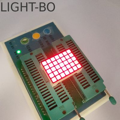 Super Bright Red 5 * 7 Square DOT Matrix LED Display cho chỉ số sàn thang máy