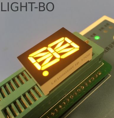 Giá tốt. 0.8inch 16 Segment Alphanumeric LED Display Yellow Single Digit Common Anode For Elevator Indicator trực tuyến